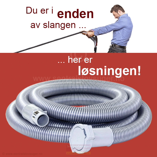 Skjøteslange med 24V styrestrøm for slange med bryter