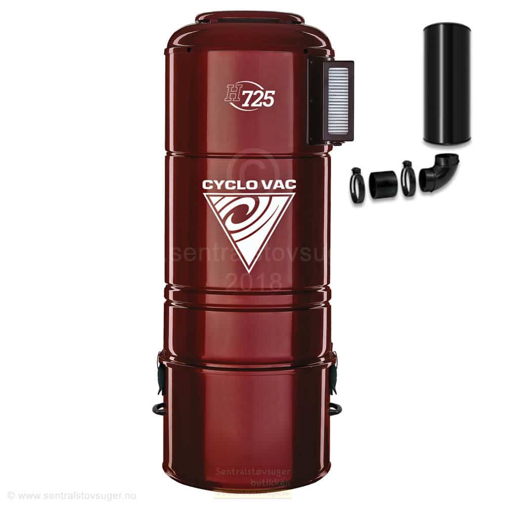 Cyclo Vac 725 sentralstøvsuger
