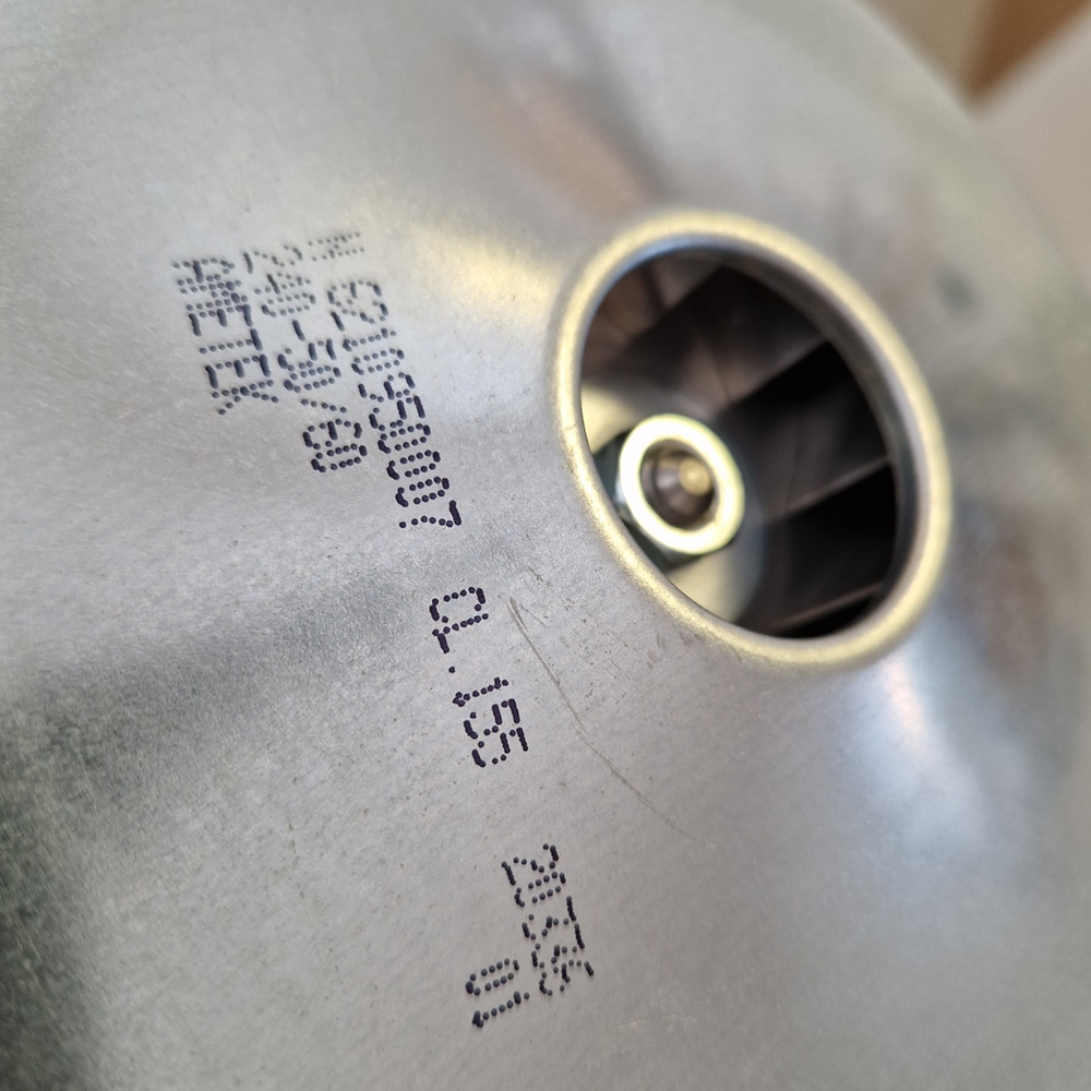 Motor for Flexit CV200/300 og Foma 1730/1850/1930 m.fl. sentralstøvsugere - TS25 - 1 steg - Bilde 5