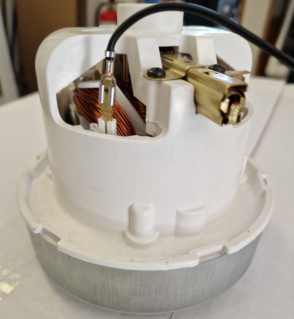 Motor for Flexit CV200/300 og Foma 1730/1850/1930 m.fl. sentralstøvsugere - TS25 - 1 steg - Bilde 4